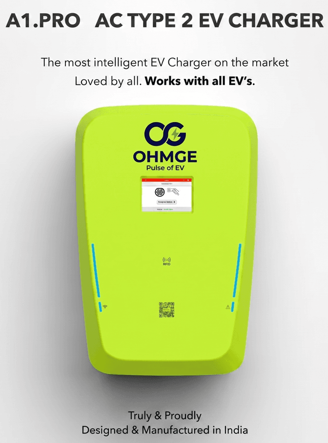 A1.PRO AC Type 2 EV Charger - 7.4kW